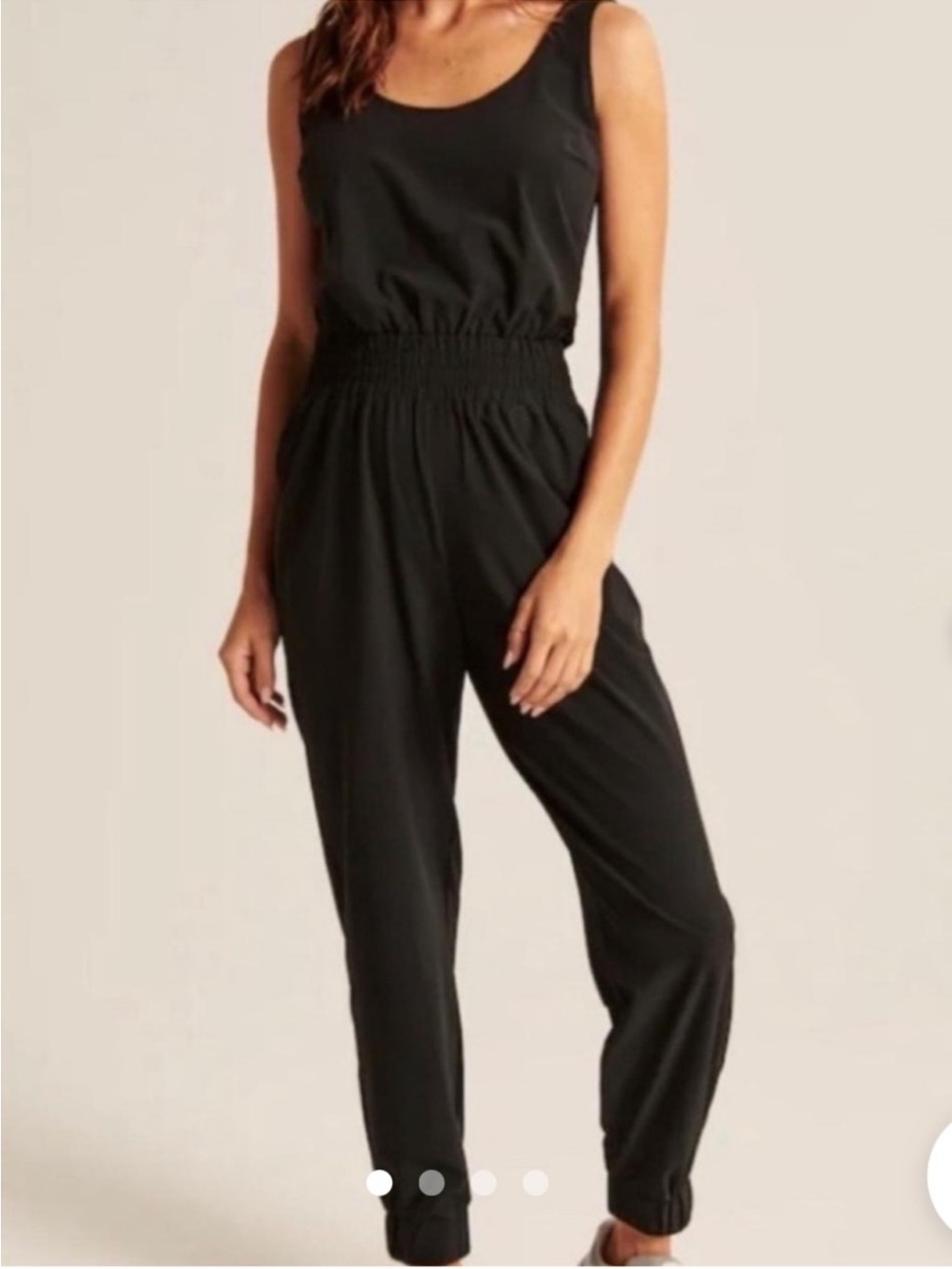 Abercrombie & Fitch Sleeveless Jogger Jumpsuit